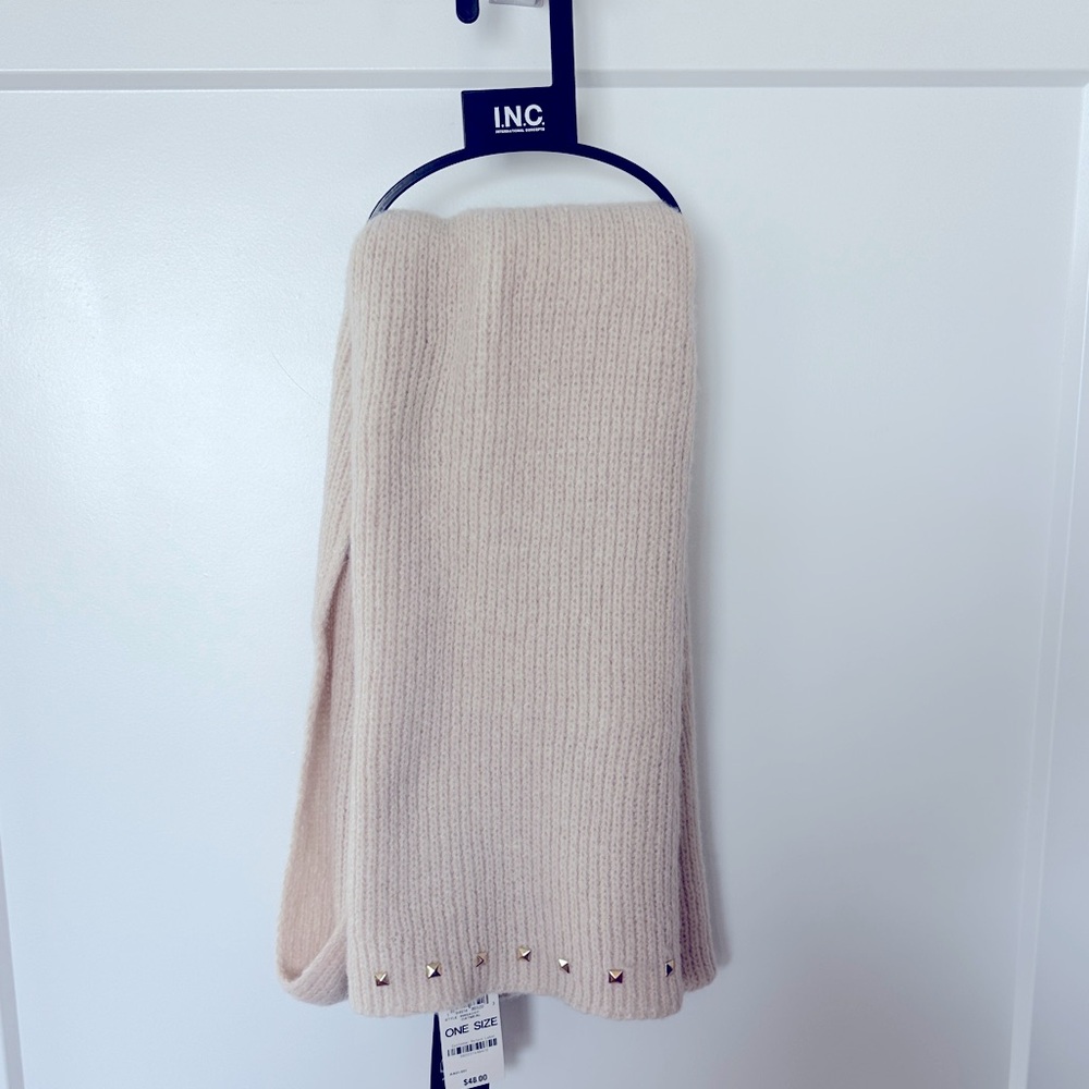 I.N.C. Scarf w/Gold Accents